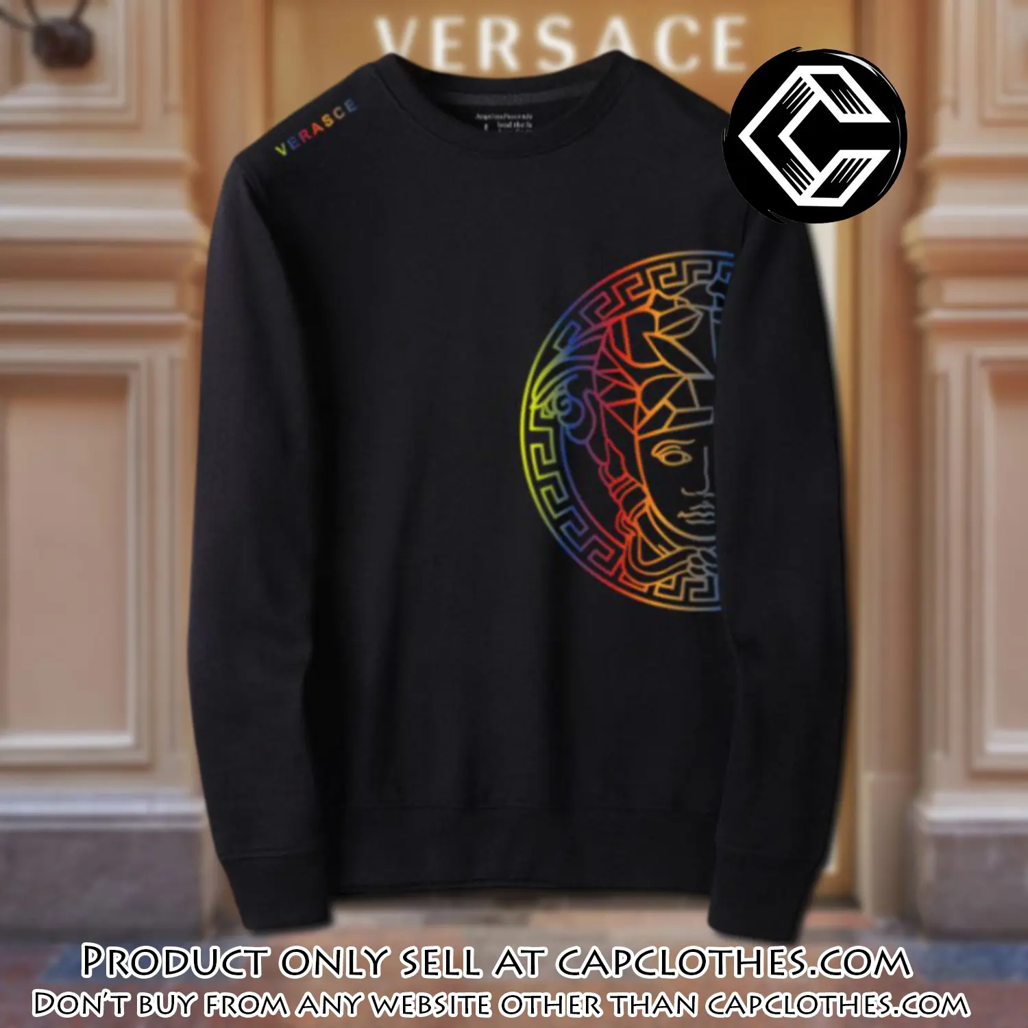 Versace luxury ugly sweater for winter lzu1422 cc0246297